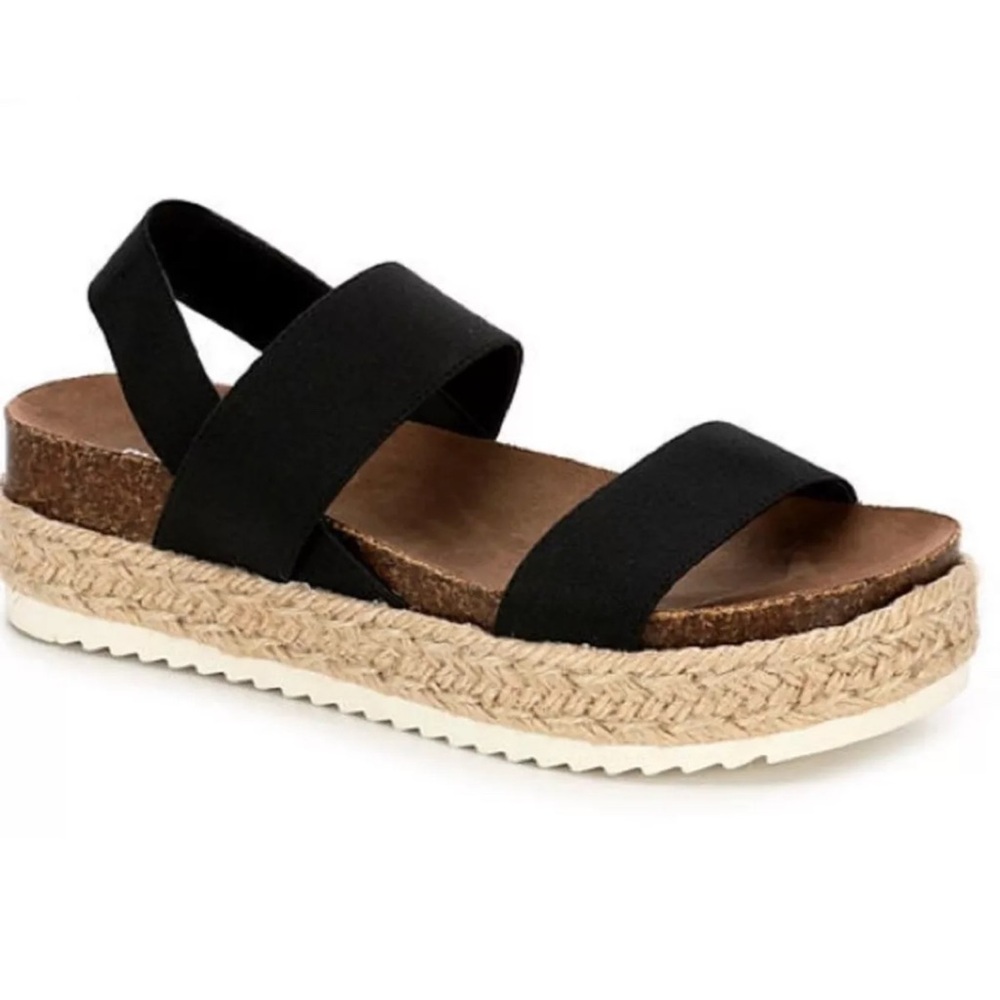 Steve Madden Jaklin Espadrille Sandal Black Sz 8
NWOT Going on vacation ?